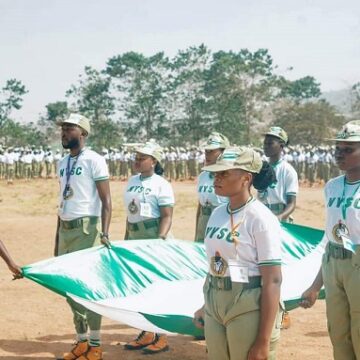 Corps members in Oyo