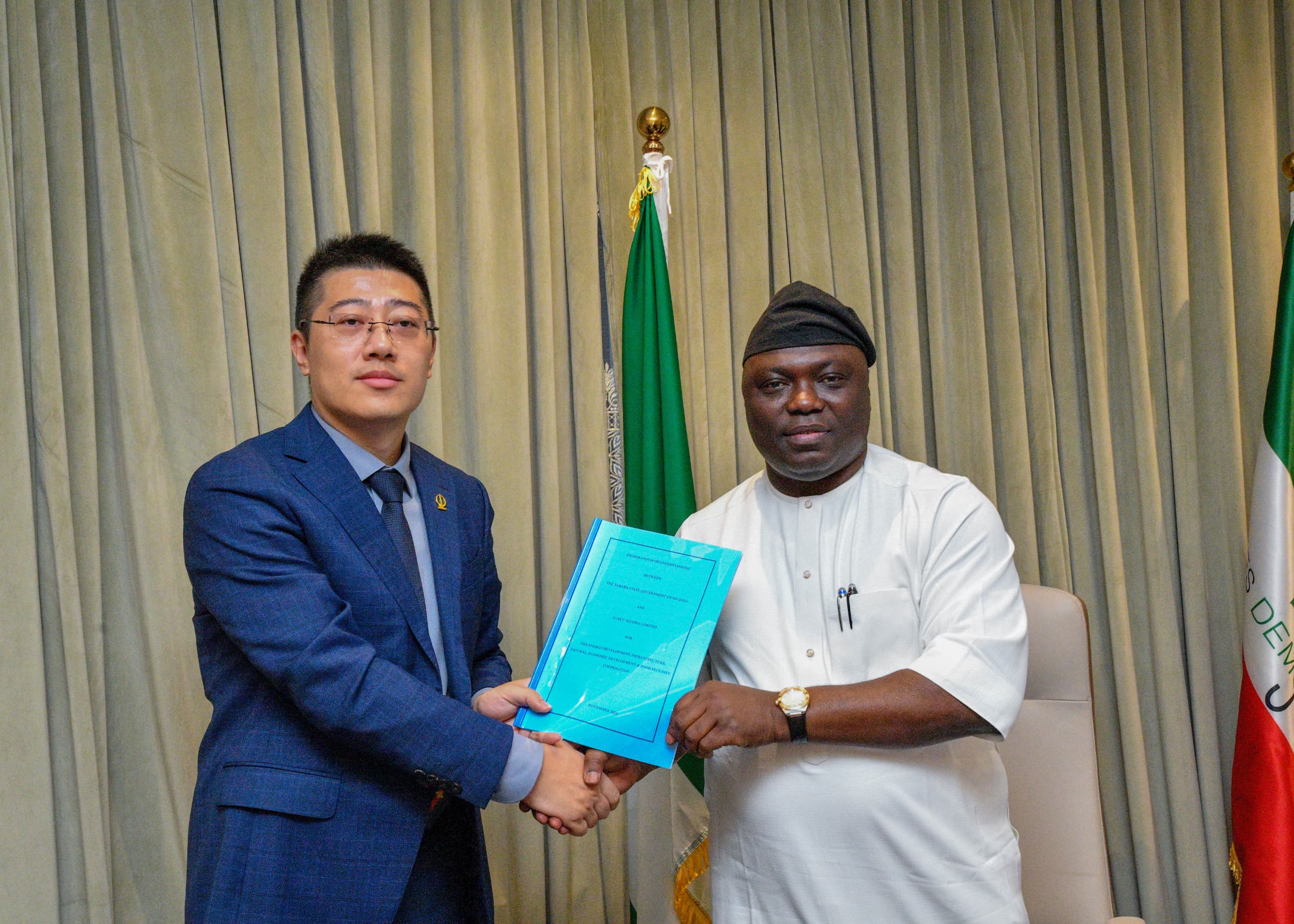 Gov Kefas partners CCECC on developmental projects in Taraba