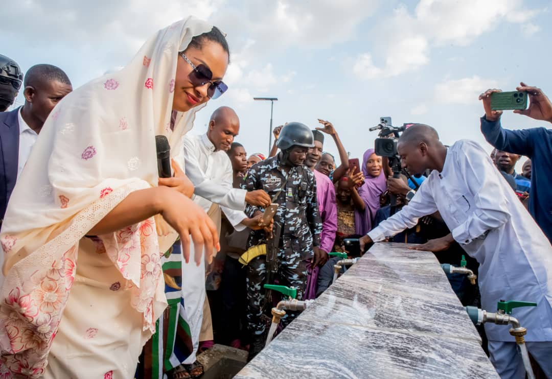 Kogi Central: Sen Natasha commissions water reticulation system