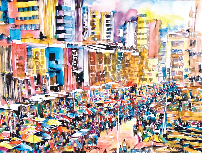 In Africa’s Splendour Brown celebrates people