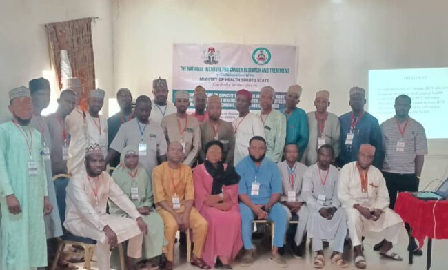 Sokoto: NICRAT tains 46 health workers on early detection of hepatitis, cancer