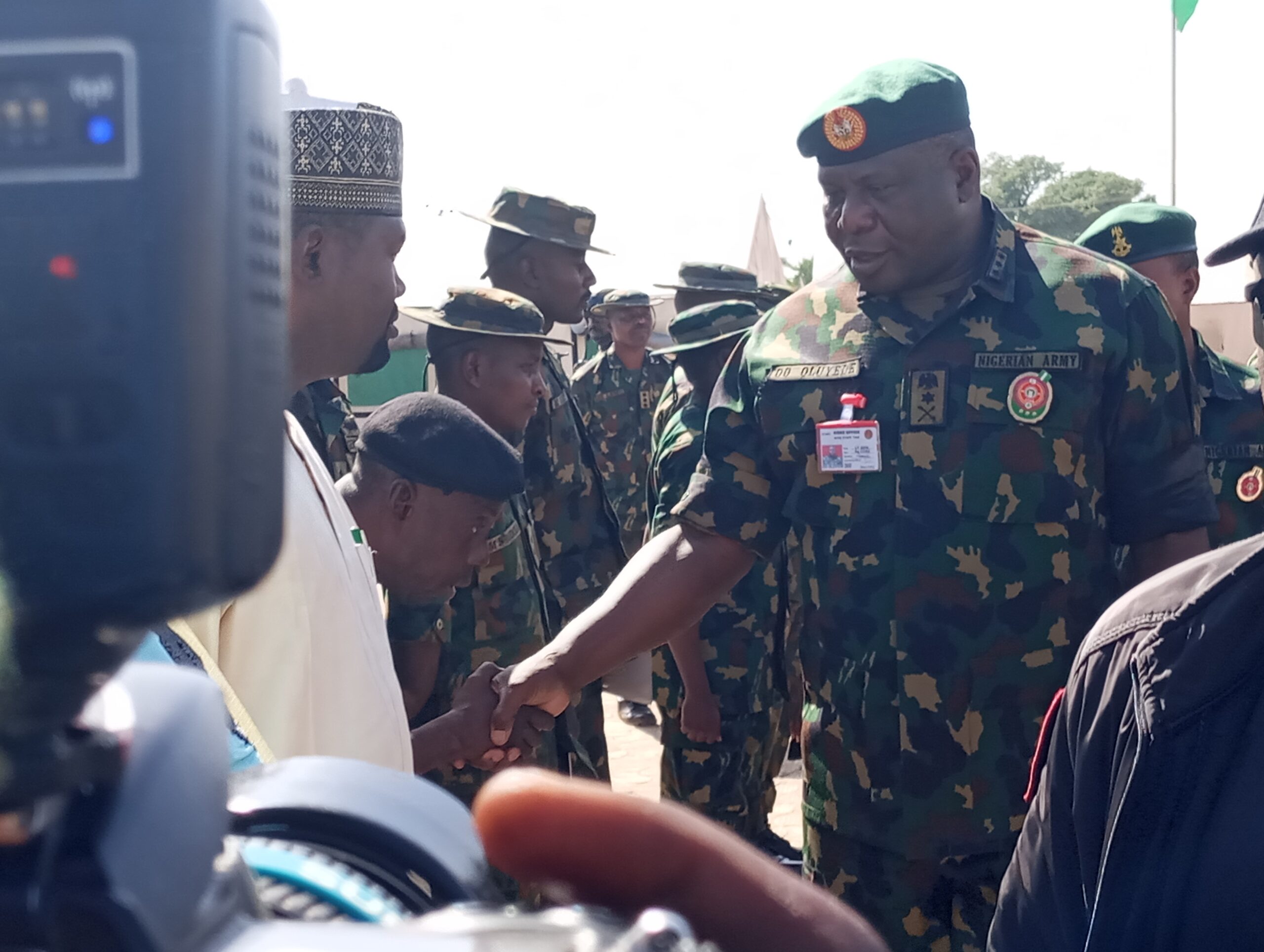 Acting COAS seeks citizens' cooperation to overcome security challenges