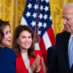 Pelosi blames Biden