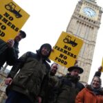 UK farmers protest changes