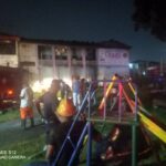 VIDEO: Fire guts Radio Nigeria, Lagos