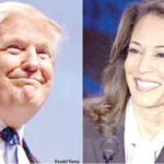 Trump Harris campaigns push