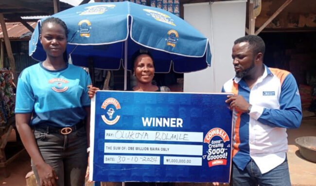 Cowbell rewards 296 customers with N28m