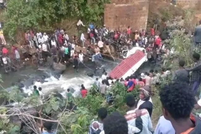 Ethiopia road accident,