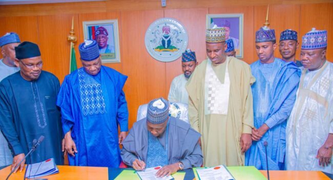 Gombe Gov signs N369.9bn 2025 budget into law