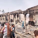 Fire razes Masaka market