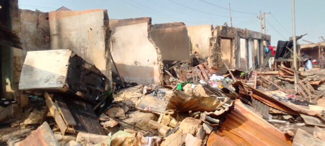 Moniya market in Ibadan