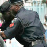 policemen at checkpoints