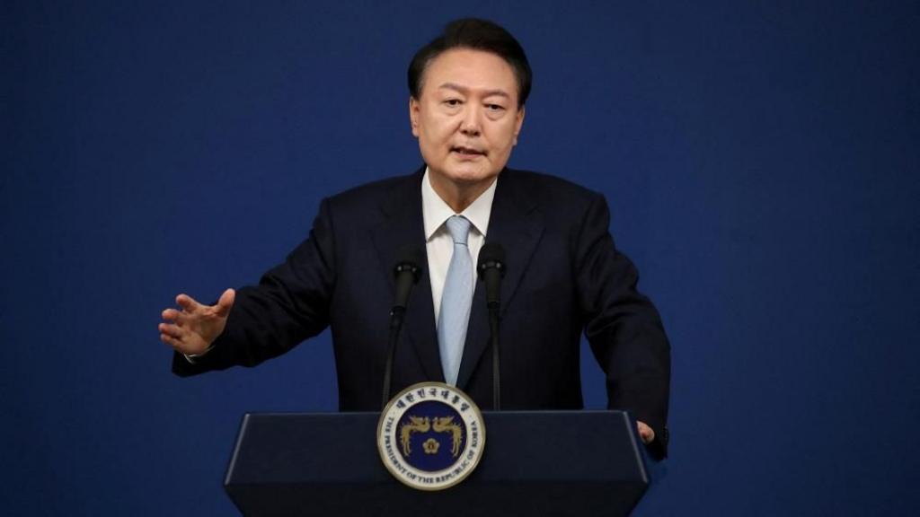 South Korea's president emergency martial law
