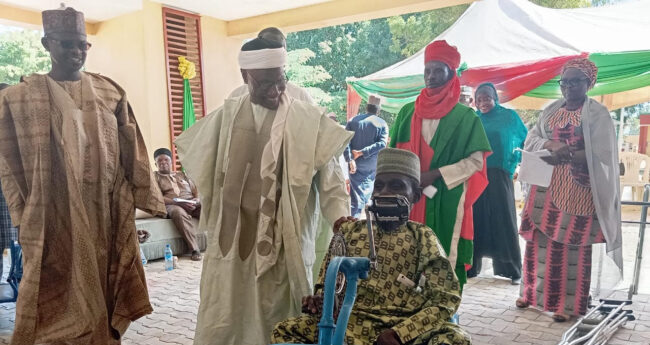NGO, BATV gift wheelchairs to eight people with disabilities in Plateau, Bauchi