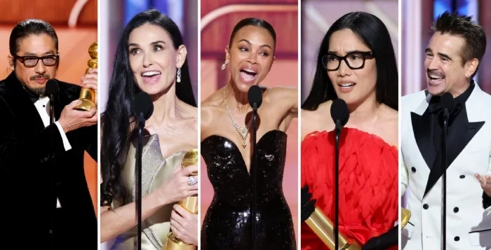 Full list of winners at 82nd Golden Globe Awards