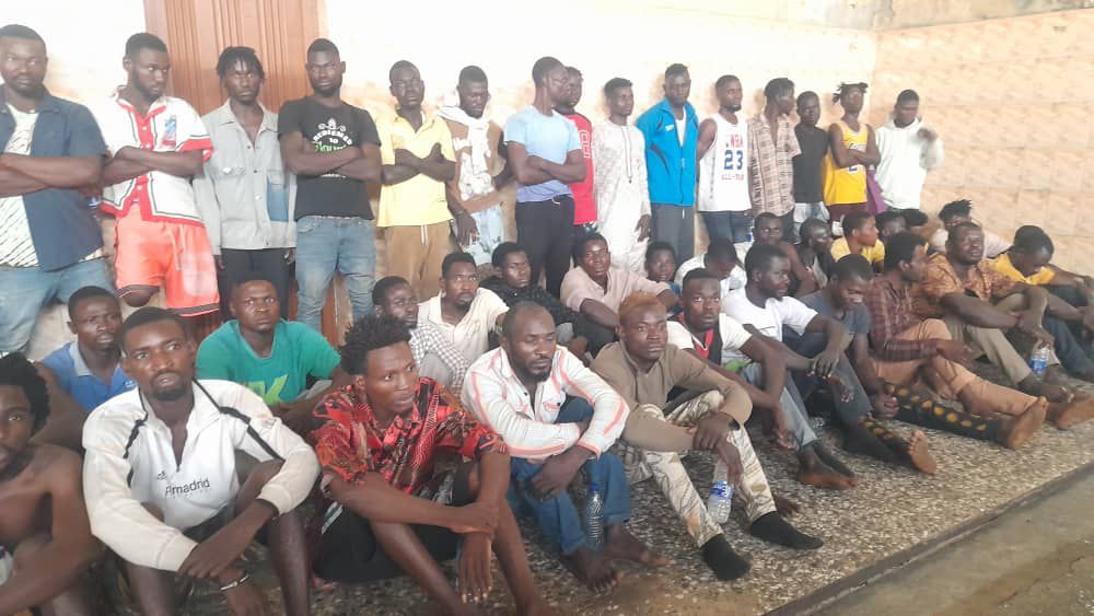 Police raid black-spots