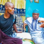 Oyebanji visits firefighter