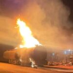 tanker explodes in Ibadan,
