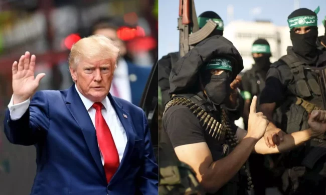 Trump to Hamas,