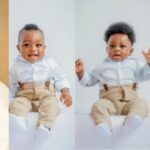 Ali Baba wife reveal triplets' faces