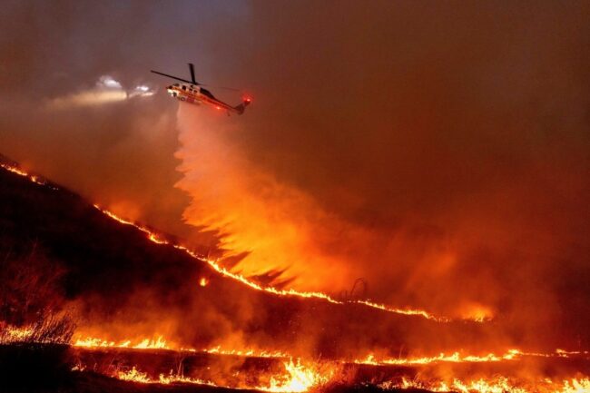 claims about LA wildfires