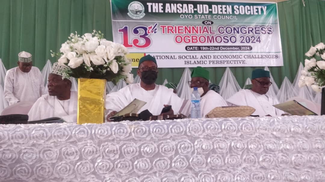 Ansar-Ud-Deen commends Oyo govt