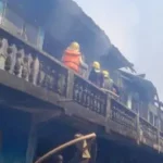 Fire in Kwara market