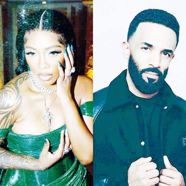 Tiwa Savage Craig David spark excitement