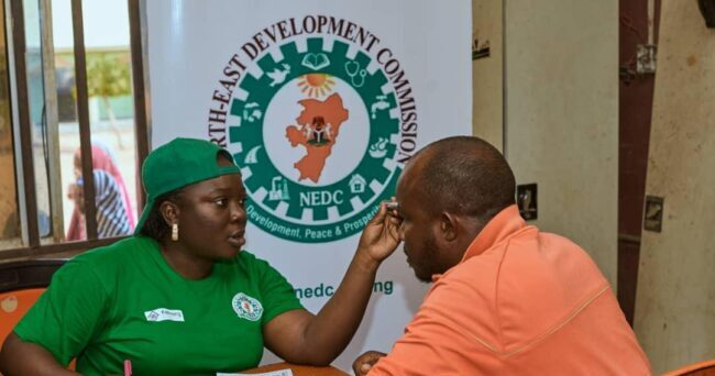 NEDC, Foundation provide free eye care to 2,187 residents in Taraba