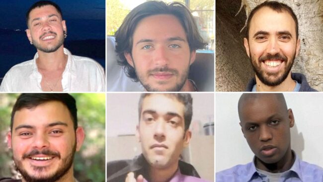 Hamas names six Israeli hostages