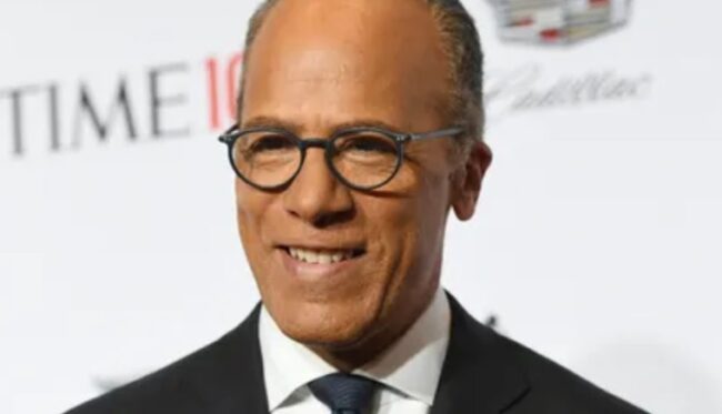Lester Holt steps down