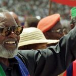 Namibia’s first president, Sam Nujoma,