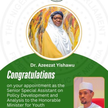 youth parliament congratulates Yishawu