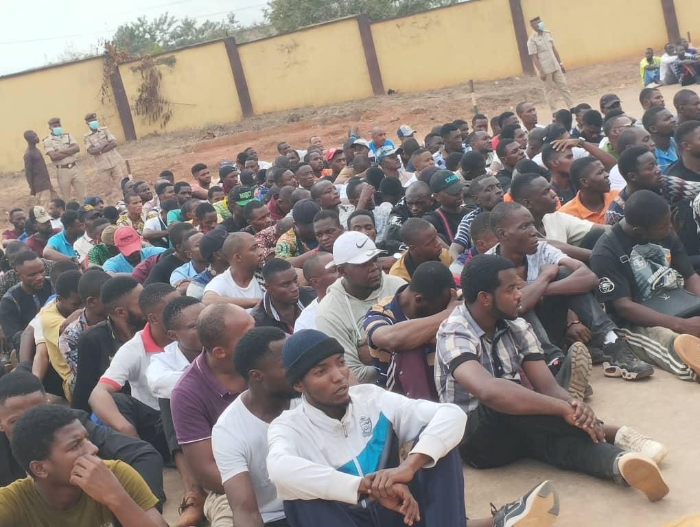 War against illegal migrants: Immigration arrests 376 illegal immigrants in Ogun