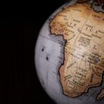 African Nations shown in the map