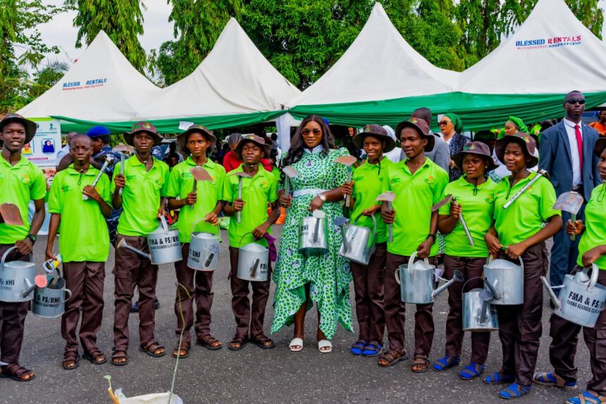 Ebonyi gov's wife empowers 100 women