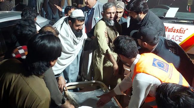 12 died as deadly attack rocks Pakistan