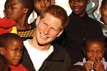 Harry resigned from African charity
