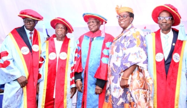 Don't be discouraged by Nigeria's challenges, Adedoyin urges new Trinity varsity graduates