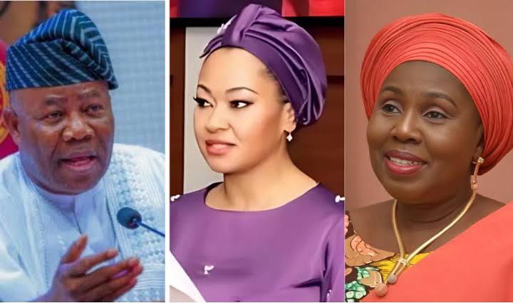 Akeredolu’s wife to Akpabio