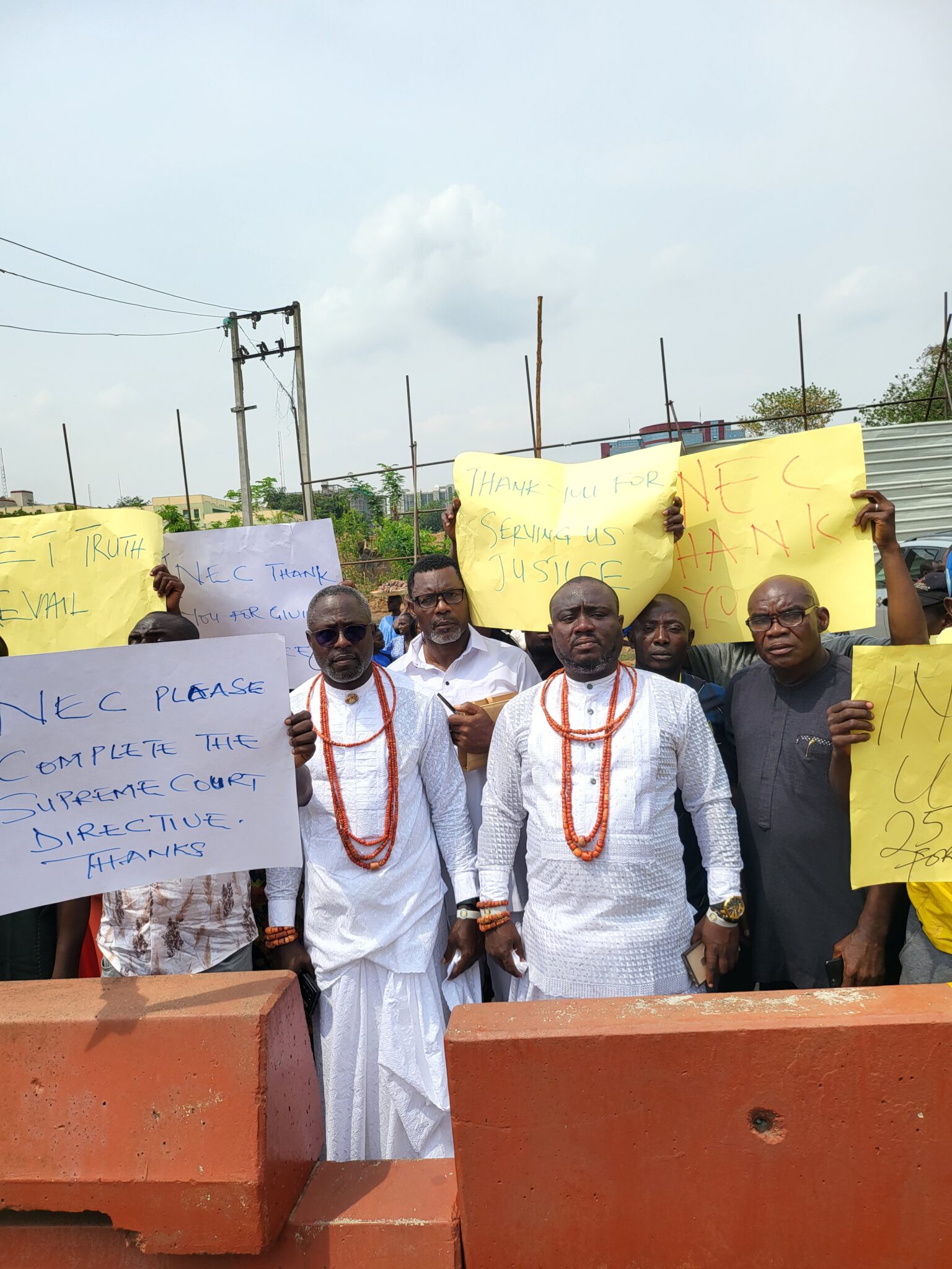 Warri federal constituency: Ijaws storm INEC secretariat