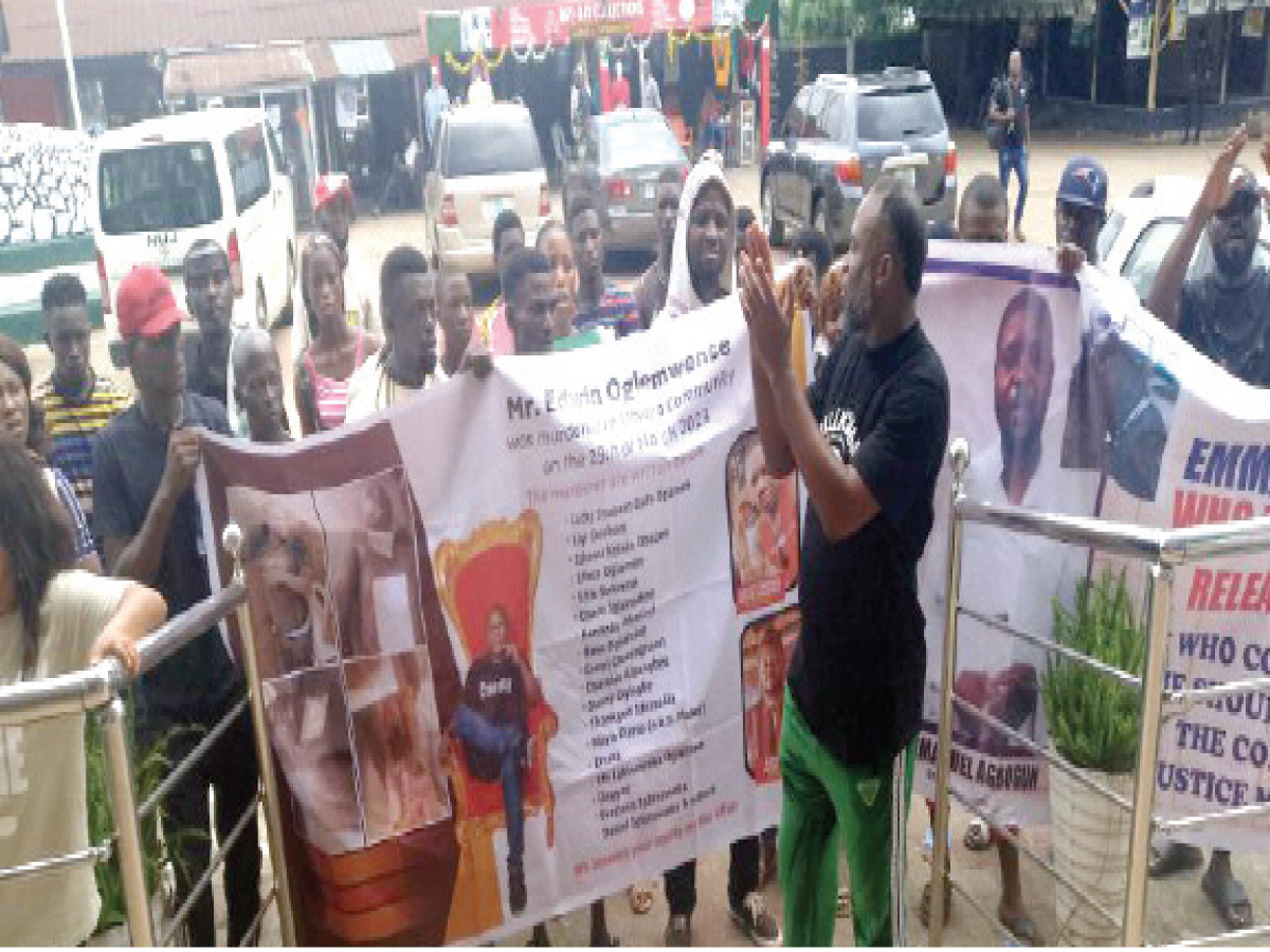 Edo residents demand justice