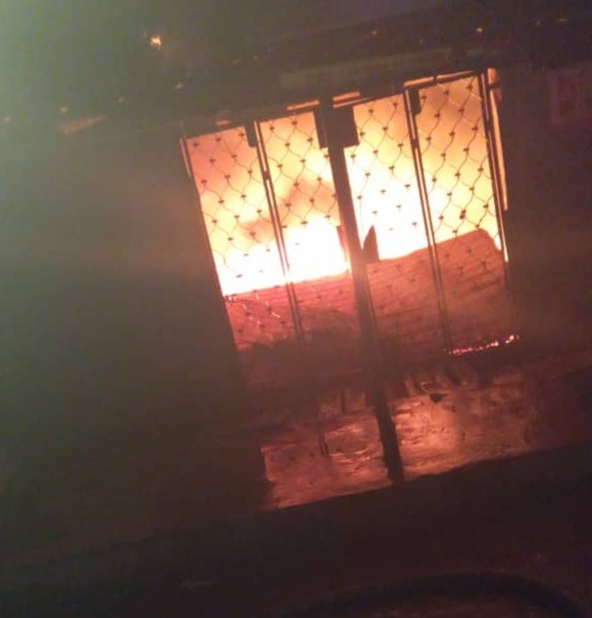 Araromi market fire