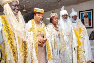 Southern Kaduna community bestows traditional title on UK's Mayor of Leeds, others