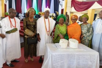 Olugbon, Sunday Dare lead others to pay tribute to nonagenarian, Mama Adeleye at 90