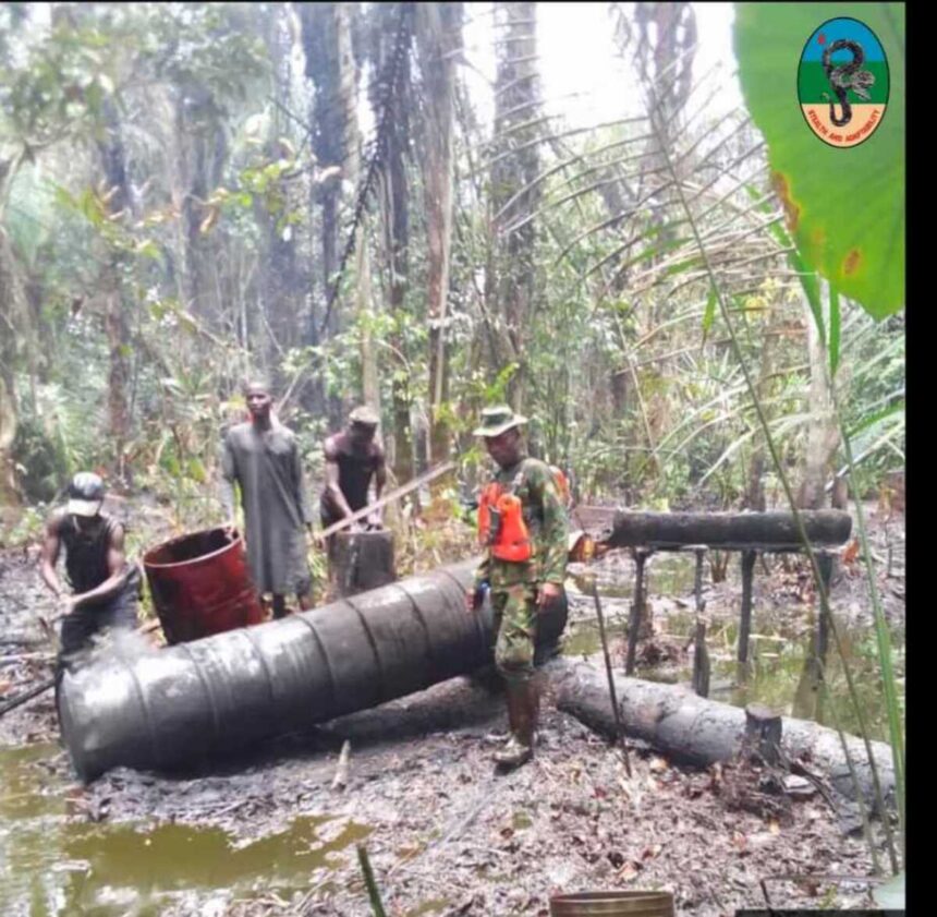 Oil theft Niger Delta
