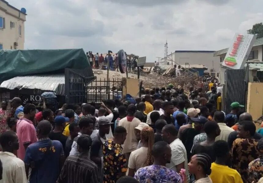 building collapses in Lagos