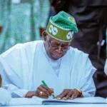 Pro-Wike Group Tells Diri to support Tinubu, Tinubu committed to fair labour practices, Tinubu’s appointments, Tinubu returns to Nigeria, Tinubu lauds Enugu college, welfare of IDPs Tinubu, Tinubu flags off section 1 of 118.85km superhighway in Ebonyi, BEA scholarship programme, FG swaps Pro-Chancellors