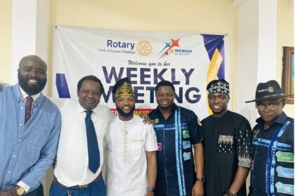 Tijani Roqib inducted as Rotarian,