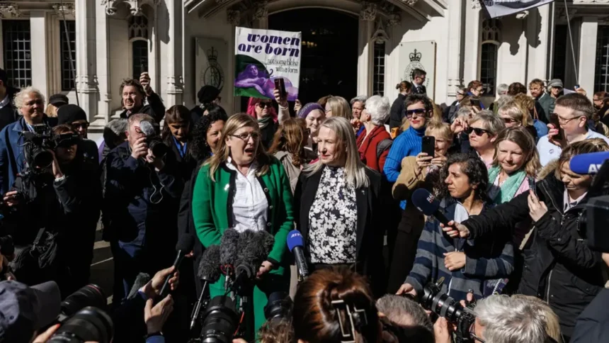 Legal definition of woman based on biological sex, UK Supreme Court rules